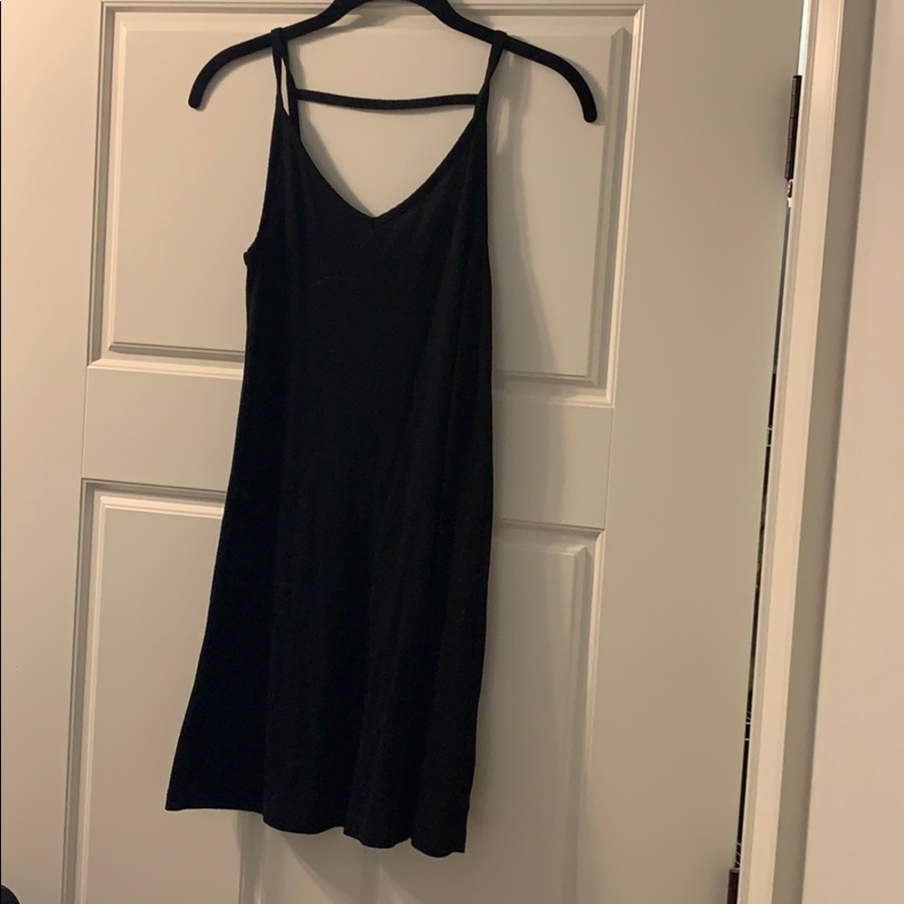 Black dress / baiting suit cover up